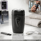 Portable Electric Shaver For Men  Compact Rechargeable  Cordless