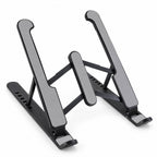 Portable Foldable Laptop Stand With Adjustable Height And Angle For Work (1 Pc)