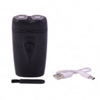 Portable Electric Shaver For Men  Compact Rechargeable  Cordless